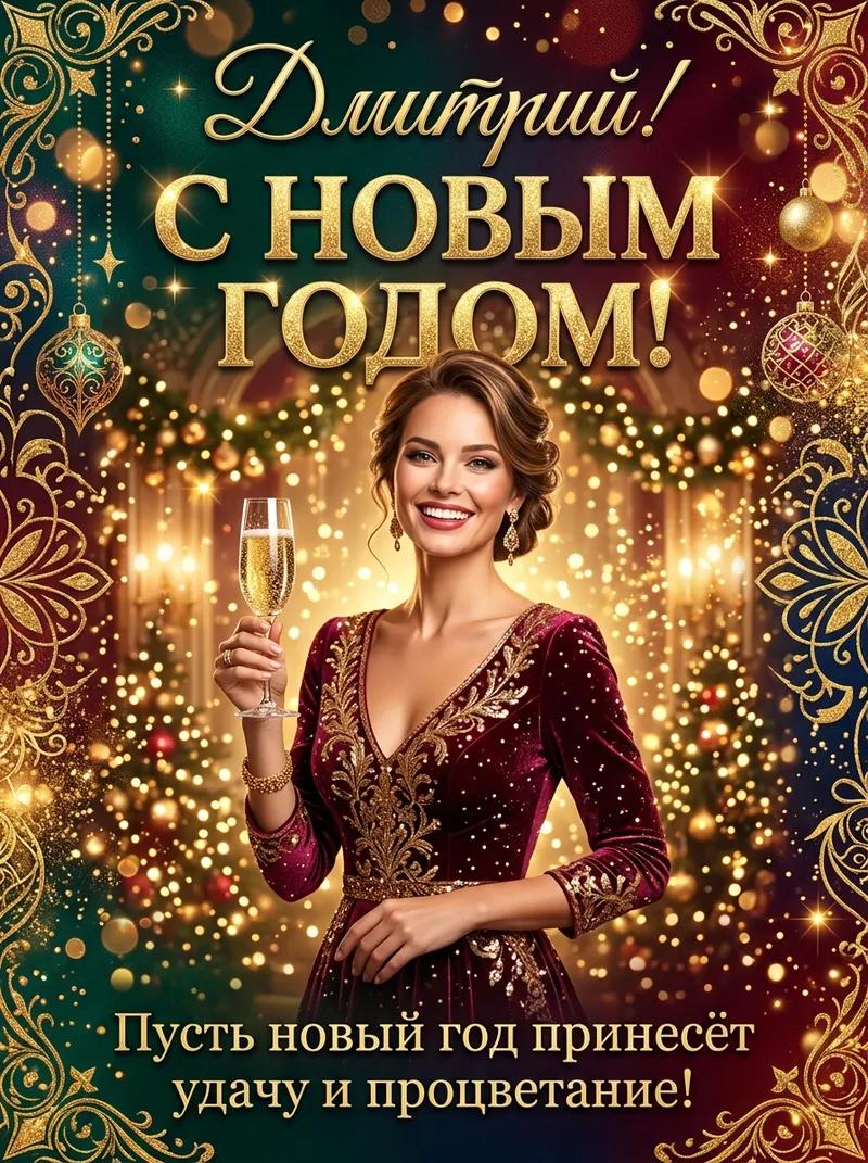 Новый год · Золотой