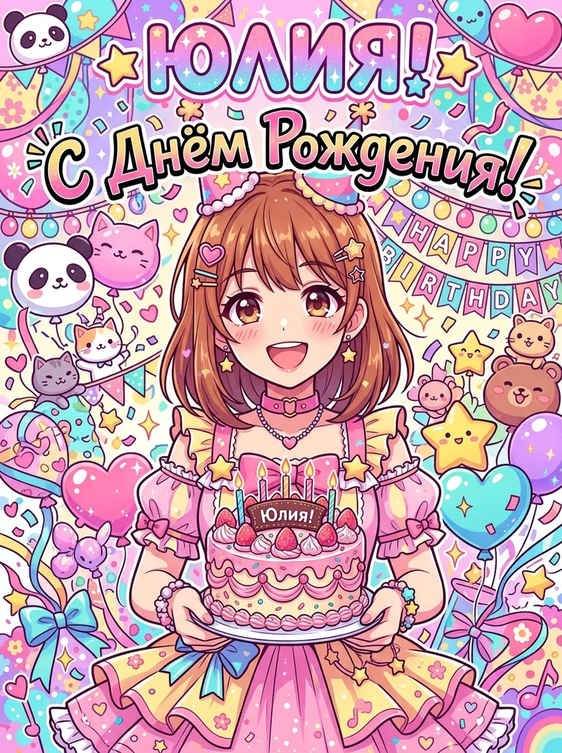 День рождения — Аниме