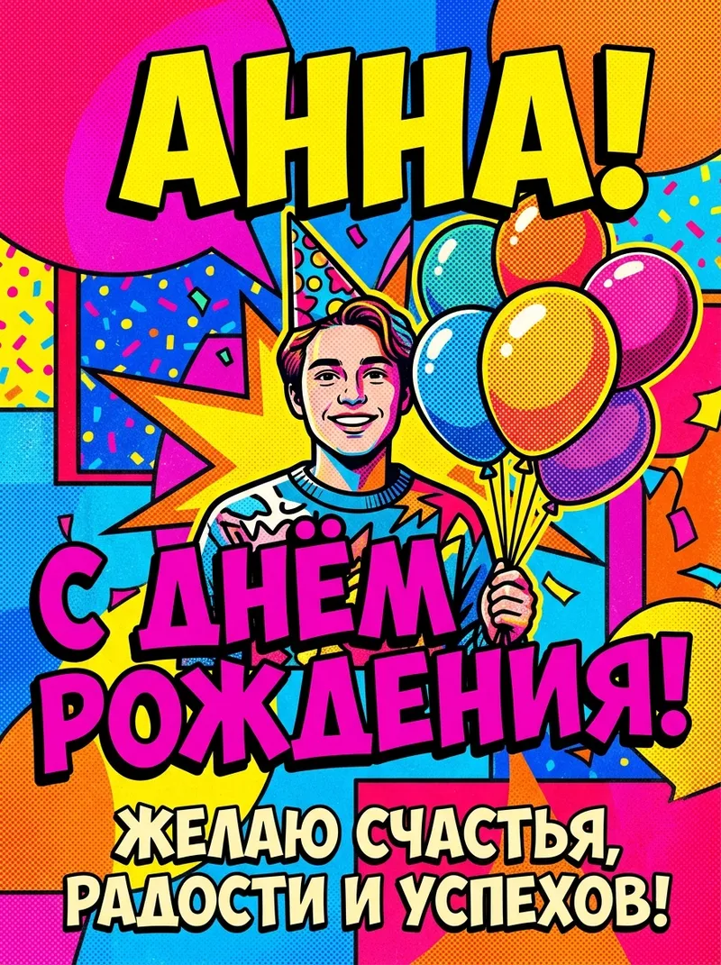 Пример AI-открытки Сделать открытку на день программиста онлайн