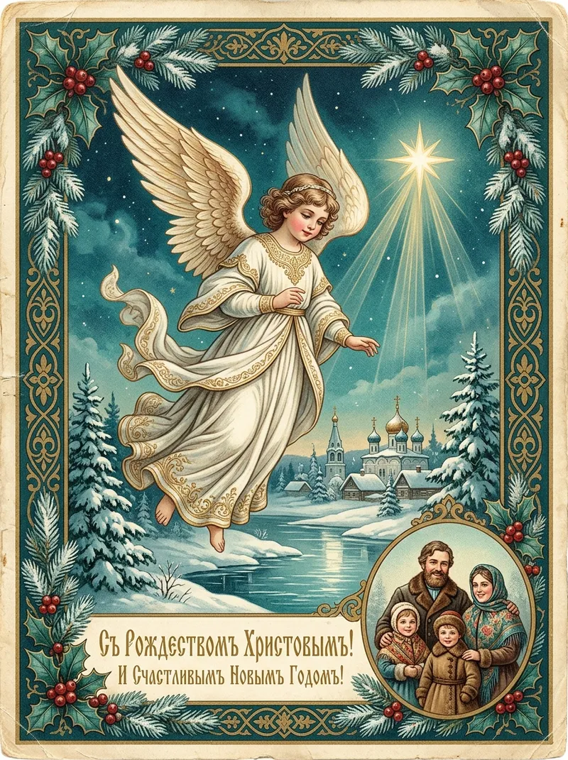 Рождество — Ретро