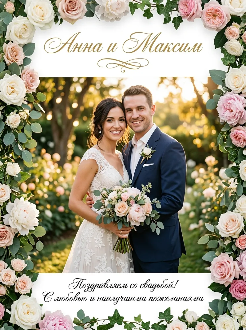 Свадьба — Фото с цветами