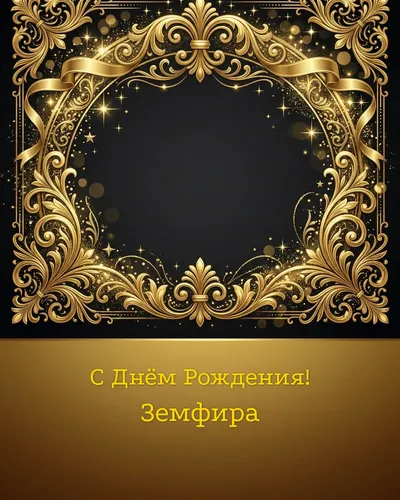 открытка с днём рождения Земфира
