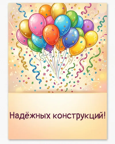 открытка строителю — надёжных конструкций!
