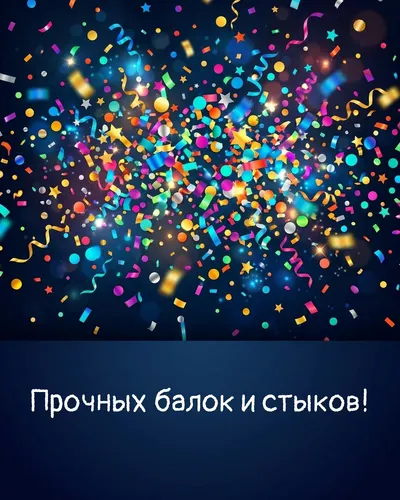 открытка строителю — прочных балок и стыков!